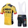 Tenue Cycliste et Cuissard à Bretelles 2020 Team Jumbo-Visma N001
